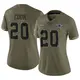 Limited Olive Women's Dalvin Cook Dallas Cowboys 2022 Salute To Service Jersey