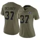 Limited Olive Women's Dee Delaney Dallas Cowboys 2022 Salute To Service Jersey