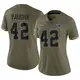 Limited Olive Women's Deuce Vaughn Dallas Cowboys 2022 Salute To Service Jersey