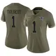 Limited Olive Women's Jalen Tolbert Dallas Cowboys 2022 Salute To Service Jersey