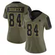 Limited Olive Women's Jay Novacek Dallas Cowboys 2021 Salute To Service Jersey