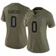 Limited Olive Women's Luq Barcoo Dallas Cowboys 2022 Salute To Service Jersey