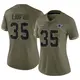 Limited Olive Women's Marist Liufau Dallas Cowboys 2022 Salute To Service Jersey