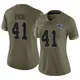 Limited Olive Women's Nick Vigil Dallas Cowboys 2022 Salute To Service Jersey