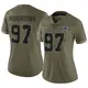 Limited Olive Women's Osa Odighizuwa Dallas Cowboys 2022 Salute To Service Jersey