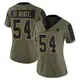 Limited Olive Women's Randy White Dallas Cowboys 2021 Salute To Service Jersey