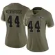 Limited Olive Women's Robert Newhouse Dallas Cowboys 2022 Salute To Service Jersey