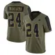 Limited Olive Youth Israel Mukuamu Dallas Cowboys 2021 Salute To Service Jersey