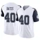 Limited White Men's Bill Bates Dallas Cowboys 2nd Alternate Vapor F.U.S.E. Jersey