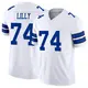 Limited White Men's Bob Lilly Dallas Cowboys Vapor F.U.S.E. Jersey