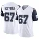 Limited White Men's Brock Hoffman Dallas Cowboys 2nd Alternate Vapor F.U.S.E. Jersey