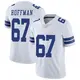 Limited White Men's Brock Hoffman Dallas Cowboys Vapor Untouchable Jersey