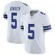 Limited White Men's Bryan Anger Dallas Cowboys Vapor Untouchable Jersey