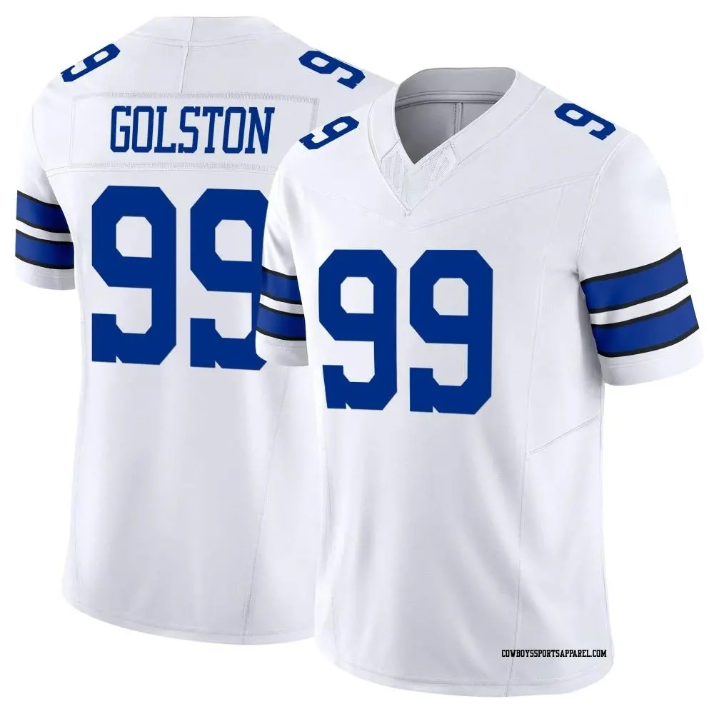 Limited White Men's Chauncey Golston Dallas Cowboys Vapor F.U.S.E. Jersey