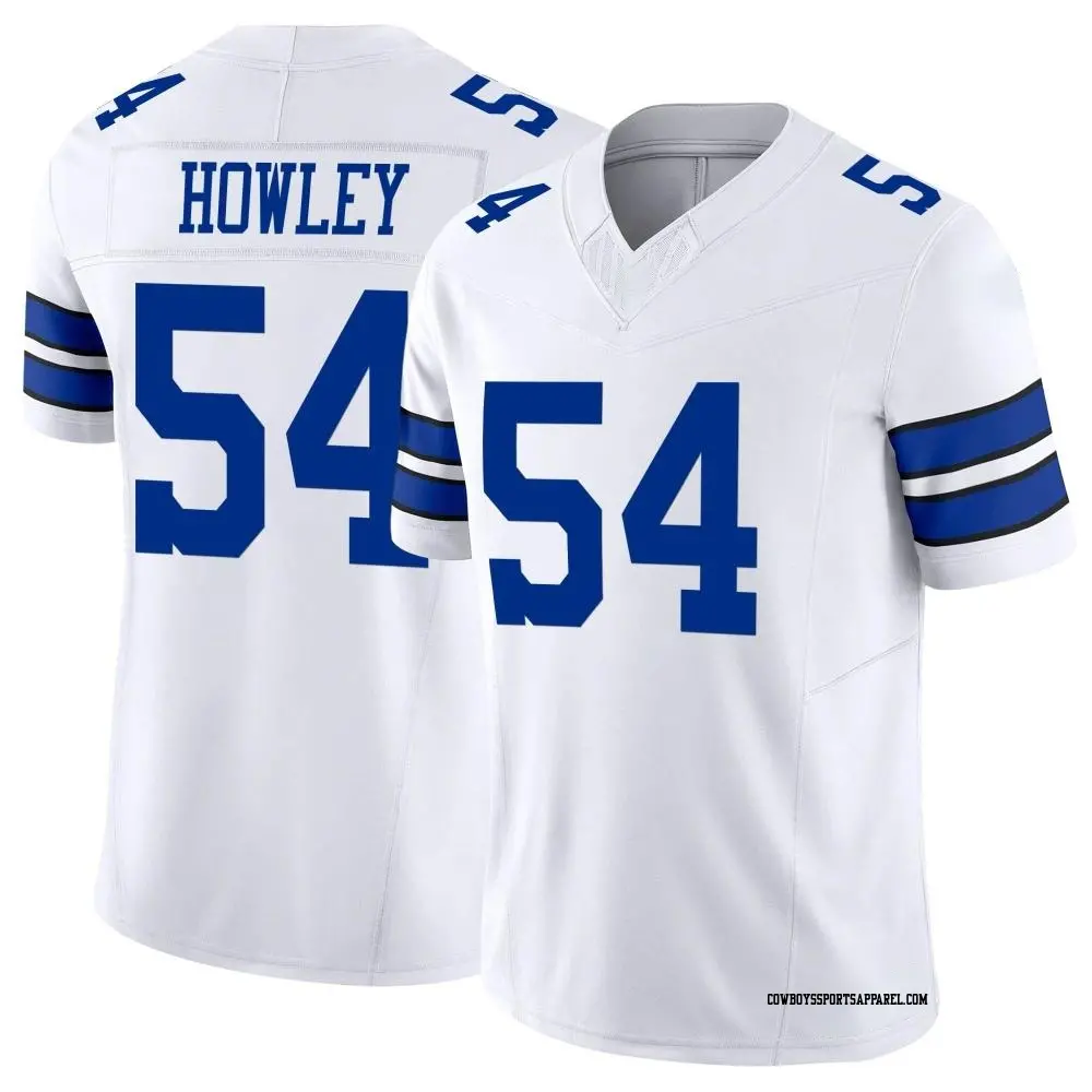 Limited White Men's Chuck Howley Dallas Cowboys Vapor F.U.S.E. Jersey