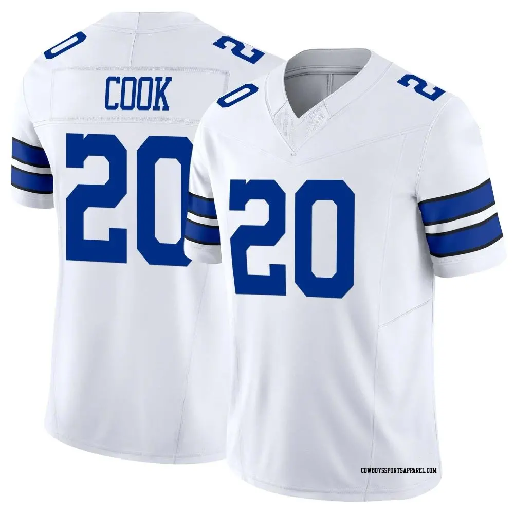 Limited White Men's Dalvin Cook Dallas Cowboys Vapor F.U.S.E. Jersey