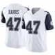 Limited White Men's Darius Harris Dallas Cowboys 2nd Alternate Vapor F.U.S.E. Jersey