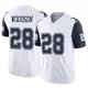 Limited White Men's Darren Woodson Dallas Cowboys 2nd Alternate Vapor F.U.S.E. Jersey