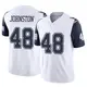 Limited White Men's Daryl Johnston Dallas Cowboys 2nd Alternate Vapor F.U.S.E. Jersey