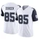 Limited White Men's David Durden Dallas Cowboys 2nd Alternate Vapor F.U.S.E. Jersey