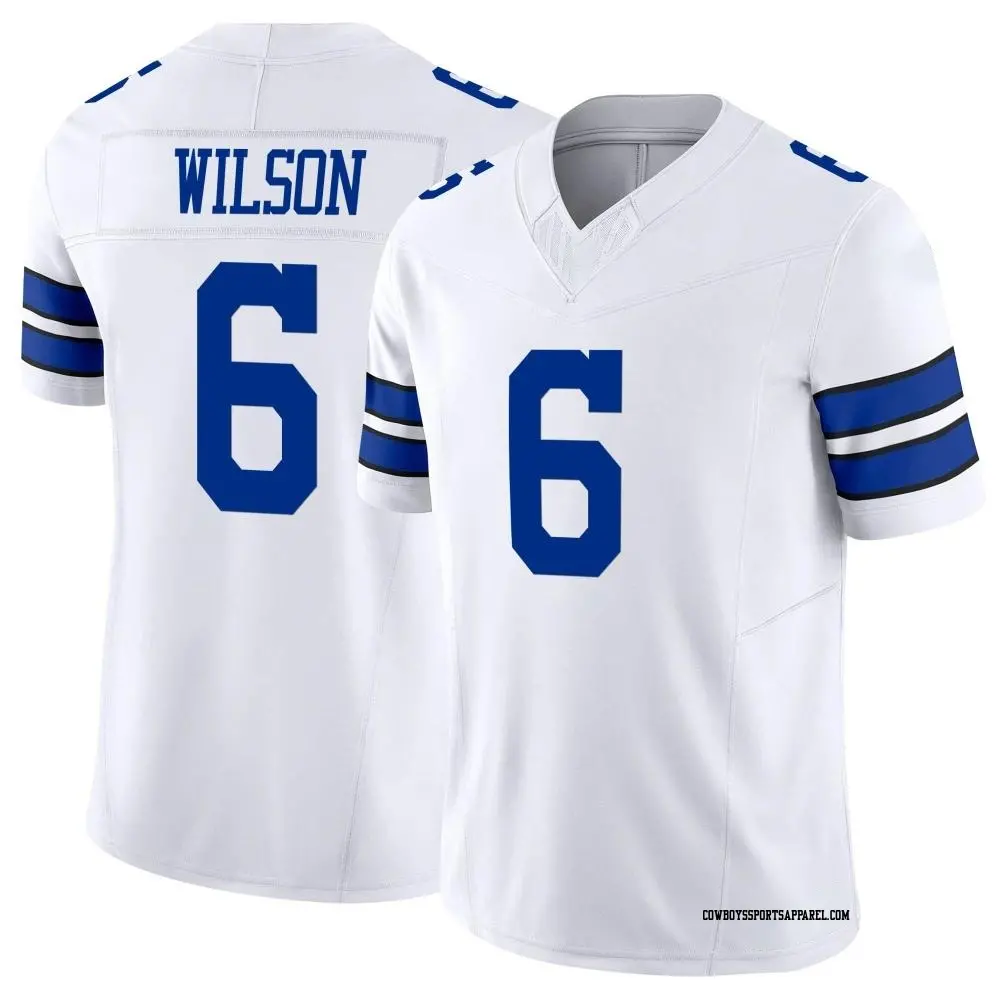 Limited White Men's Donovan Wilson Dallas Cowboys Vapor F.U.S.E. Jersey