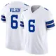 Limited White Men's Donovan Wilson Dallas Cowboys Vapor F.U.S.E. Jersey