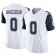 Limited White Men's Jack Anderson Dallas Cowboys 2nd Alternate Vapor F.U.S.E. Jersey