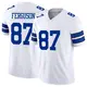 Limited White Men's Jake Ferguson Dallas Cowboys Vapor F.U.S.E. Jersey