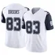 Limited White Men's Jalen Brooks Dallas Cowboys 2nd Alternate Vapor F.U.S.E. Jersey