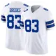 Limited White Men's Jalen Brooks Dallas Cowboys Vapor F.U.S.E. Jersey