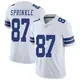 Limited White Men's Jeremy Sprinkle Dallas Cowboys Vapor Untouchable Jersey