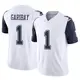 Limited White Men's Jonathan Garibay Dallas Cowboys 2nd Alternate Vapor F.U.S.E. Jersey