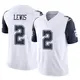 Limited White Men's Jourdan Lewis Dallas Cowboys 2nd Alternate Vapor F.U.S.E. Jersey