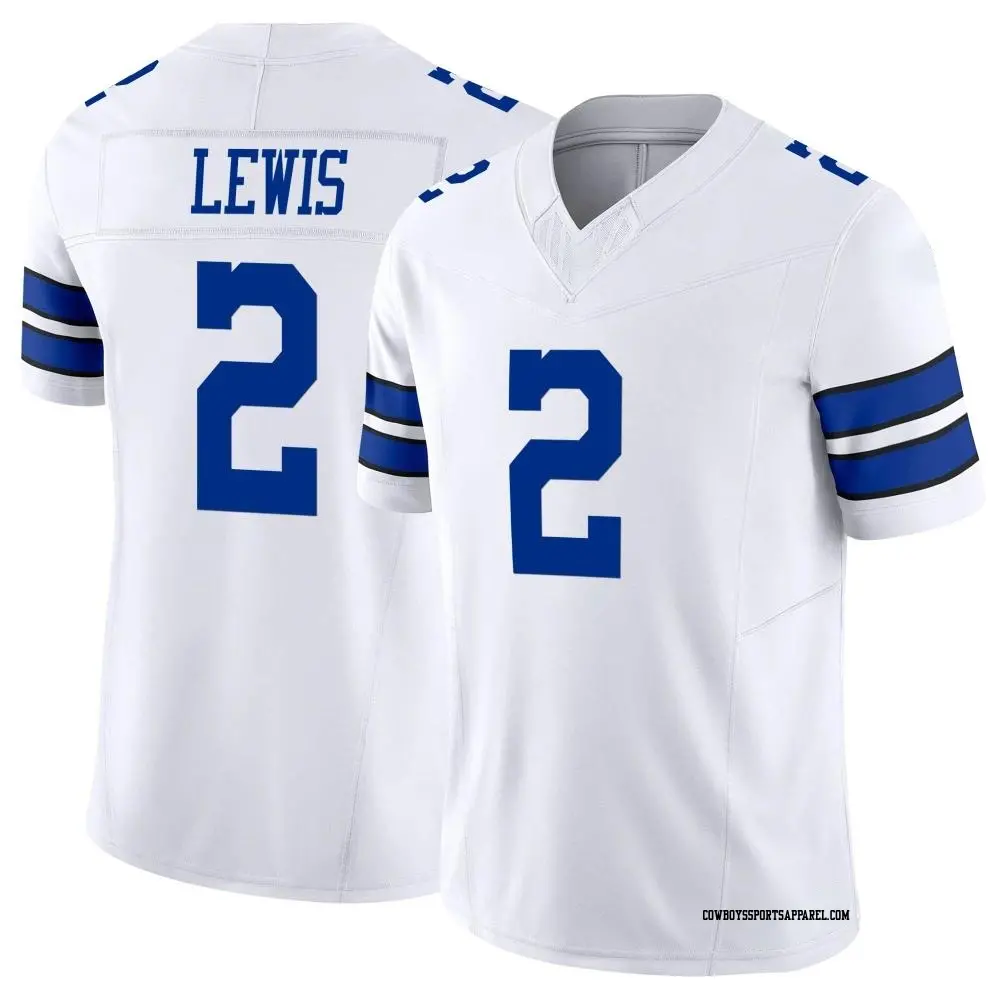 Limited White Men's Jourdan Lewis Dallas Cowboys Vapor F.U.S.E. Jersey