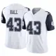 Limited White Men's Kemon Hall Dallas Cowboys 2nd Alternate Vapor F.U.S.E. Jersey