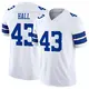 Limited White Men's Kemon Hall Dallas Cowboys Vapor F.U.S.E. Jersey