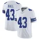 Limited White Men's Kemon Hall Dallas Cowboys Vapor Untouchable Jersey