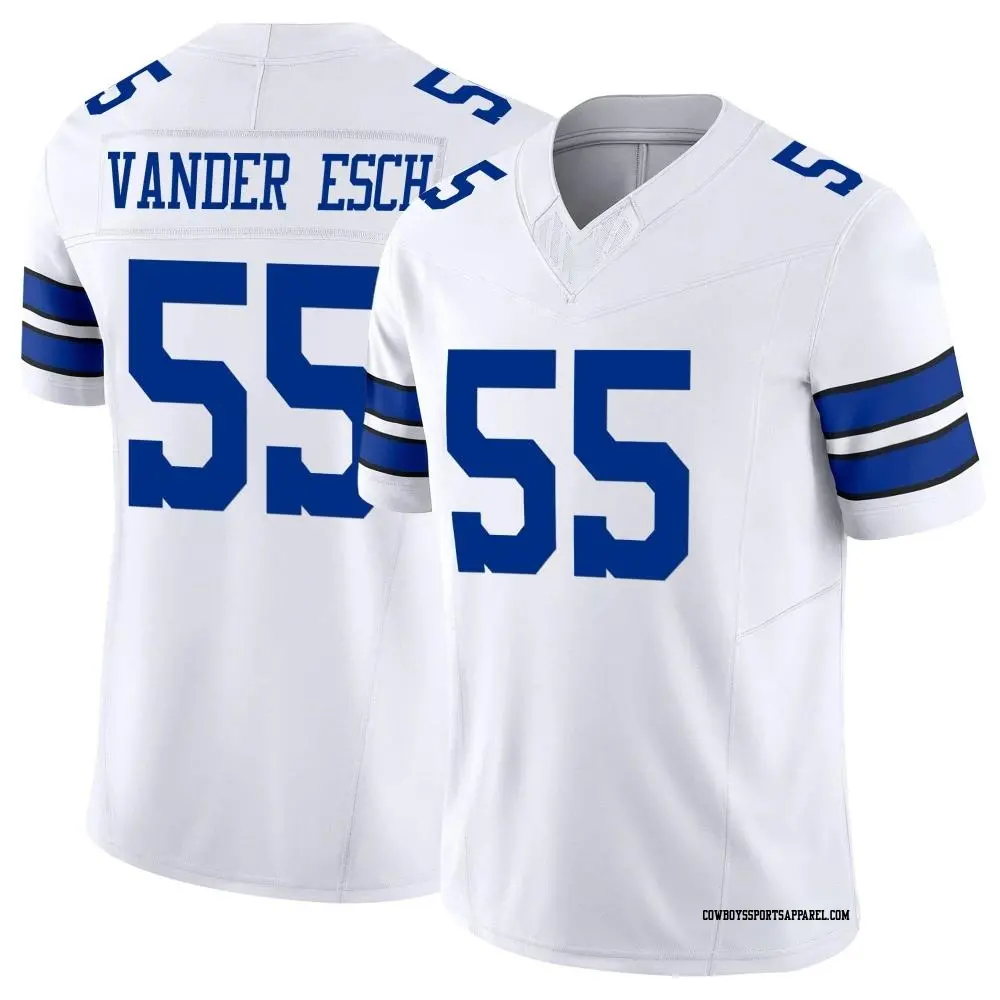 Limited White Men's Leighton Vander Esch Dallas Cowboys Vapor F.U.S.E. Jersey