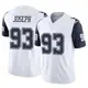 Limited White Men's Linval Joseph Dallas Cowboys 2nd Alternate Vapor F.U.S.E. Jersey