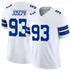 Limited White Men's Linval Joseph Dallas Cowboys Vapor F.U.S.E. Jersey