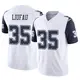 Limited White Men's Marist Liufau Dallas Cowboys 2nd Alternate Vapor F.U.S.E. Jersey