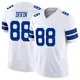 Limited White Men's Michael Irvin Dallas Cowboys Vapor F.U.S.E. Jersey