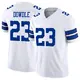 Limited White Men's Rico Dowdle Dallas Cowboys Vapor F.U.S.E. Jersey