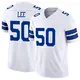 Limited White Men's Sean Lee Dallas Cowboys Vapor F.U.S.E. Jersey