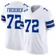 Limited White Men's Travis Frederick Dallas Cowboys Vapor F.U.S.E. Jersey