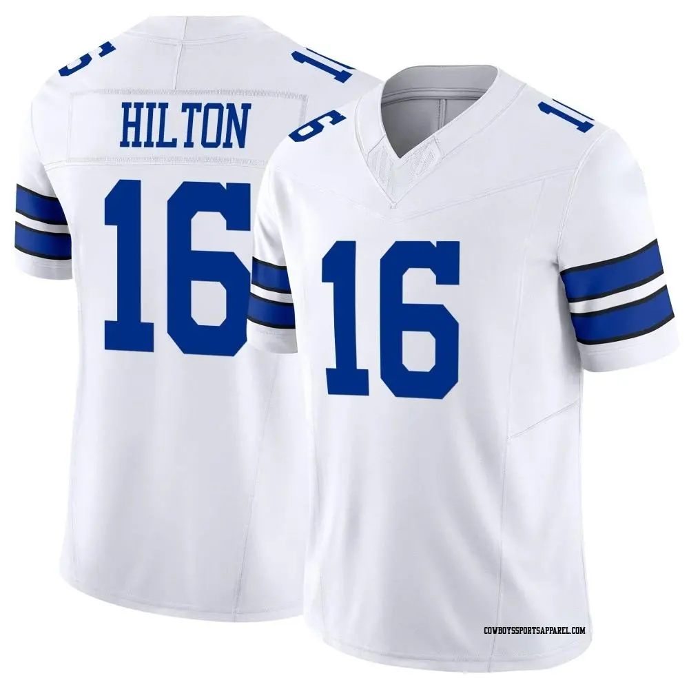 Limited White Men's T.Y. Hilton Dallas Cowboys Vapor F.U.S.E. Jersey