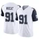 Limited White Men's Tyrus Wheat Dallas Cowboys 2nd Alternate Vapor F.U.S.E. Jersey