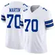 Limited White Men's Zack Martin Dallas Cowboys Vapor F.U.S.E. Jersey