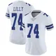 Limited White Women's Bob Lilly Dallas Cowboys Vapor Untouchable Jersey