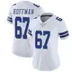 Limited White Women's Brock Hoffman Dallas Cowboys Vapor Untouchable Jersey